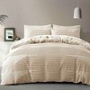 BAGOKIE 5 Pieces Textured Duvet Cover Set - Boho Tufted Design - 2 of 4