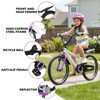 Hykolity 20 Inch Kids Bikes Boy Girl BMX Bicycle Ages 6-12 Years Old Coaster Brake Sport Cycling Child Bike with Kickstand White - 2 of 4