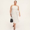 Women's Mini Polka Dot Ruched Linen Tank Top -  kate spade new york x Target Cream/Black - 3 of 4
