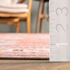 Nuloom Sky Pet Friendly Machine Washable Global Inspired Area Rug, 4' x 6', Rust - 3 of 4