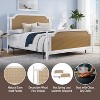 Melanie Wood Bed Set White - Hillsdale Furniture - 4 of 4