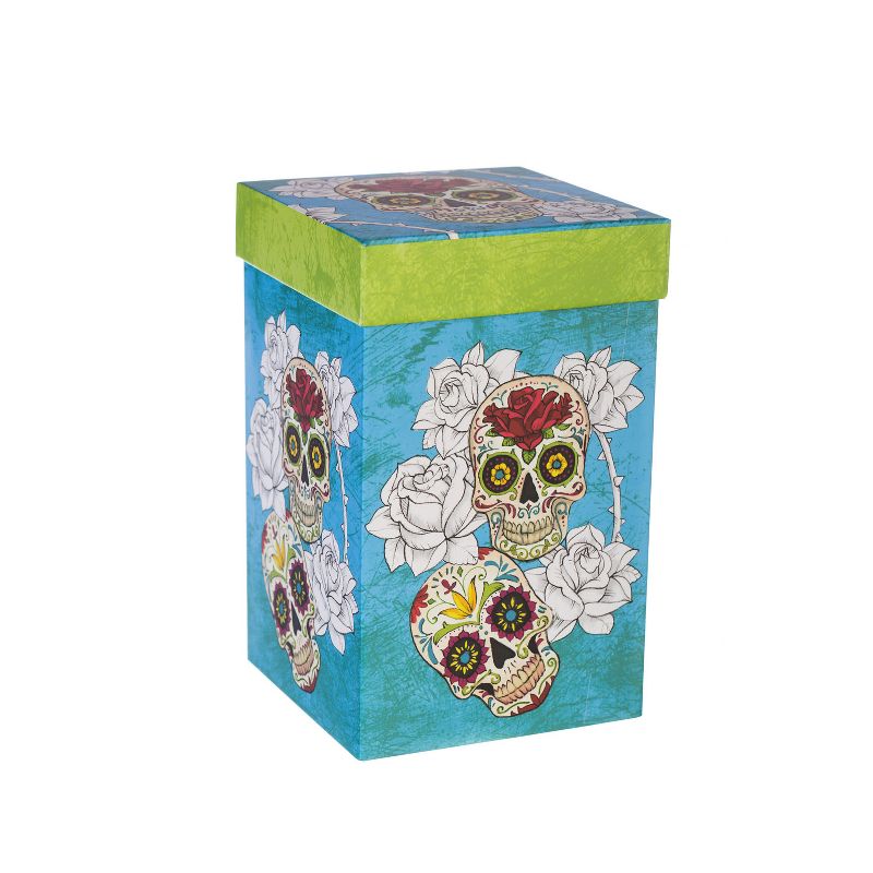 Evergreen Beautiful Day of the Dead Ceramic Perfect Cup - 4 x 5 x 7 Inches Indoor/Outdoor, 3 of 4
