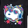 Men's - Peanuts - Snoopy Groovy Heart Short Sleeve Graphic T-Shirt - 2 of 4
