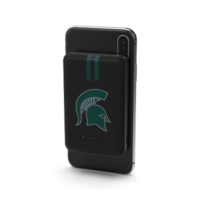 NCAA Michigan State Spartans 5000mAh Wireless Charging Power Bank