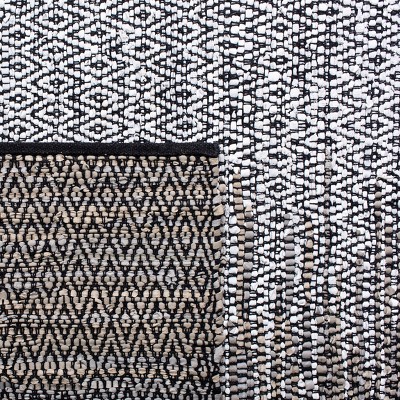 Handmade Light Grey and Grey Cowhide Area Rug