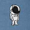 Dalix Astronaut Embroidery Relaxed Hoodie Soft Fleece Sweatshirt Fit Lounge Mens - 2 of 4