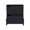 Lyngins Classic Nightstand with Drawer & Open Shelf, End Table, Side Table with Easy Assembly, Small Table for Bedroom, Sturdy Wood Construction - 2 of 4
