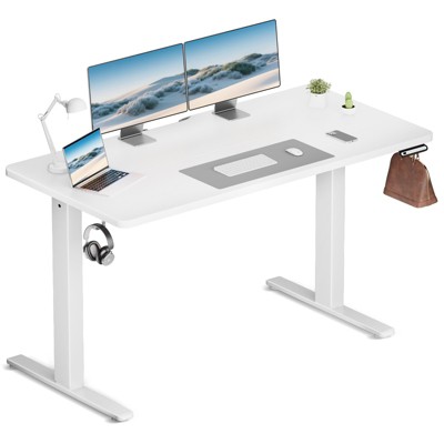 GTRACING Electric Standing Desk, 28"-46" Height Sit Stand up Desk with Memory Preset Controller, Height Adjustable Ergonomic Home Office Computer Desk