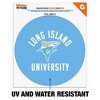 Long Island University Sharks Logo Automotive Car Window Locker Circle Bumper Sticker - 2 of 4