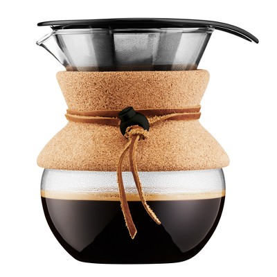 Bodum Pour Over Double Wall Coffee Maker - Cork