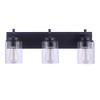 Craftmade Lighting Reeves 3 - Light Vanity in  Flat Black - 2 of 4