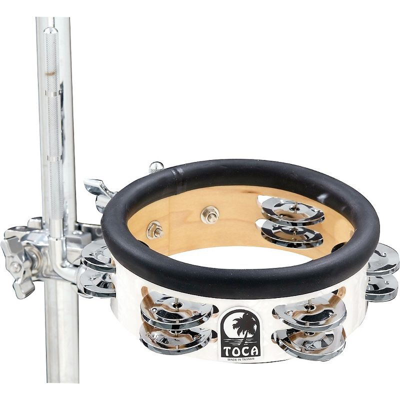 Toca Jingle-Hit Tambourine With Mount, 1 of 2