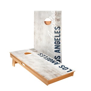 Skip's Garage | Los Angeles Blue Vintage Gameday Cornhole Boards - ACA Star Series - 1 of 3
