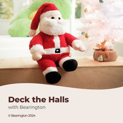 Bearington 16" Red and White Santa Claus Plush Toy