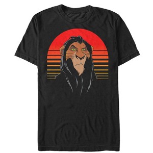 Men's Lion King Sunset Scar Pose T-Shirt - 1 of 4