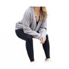 Women's Bruges Baseball Cardigan - LAVENDER J - 4 of 4