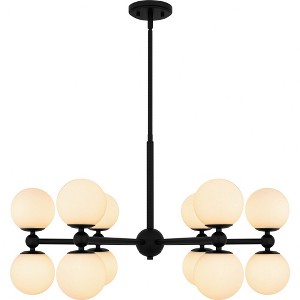 Quoizel Lighting Elser 12 - Light Chandelier in  Matte Black - 1 of 1
