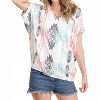 Women's Josie Aztec V Neck Tee - Avery Apparel - 2 of 4