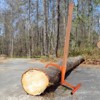 VEVOR Timberjack, 46.5 in, Heavy Duty Log Lifter with Wooden Handle, Log Roller with Adjustable Cant Hook, for Logs Ups to 15" Dia, Orange - 2 of 4