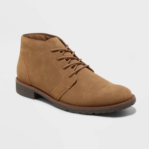 Men's leather sharp on sale & ready chukkas