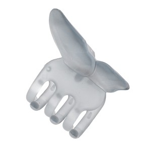 Unique Bargains Women's Fashion Frosted Butterfly Half-Tied Hair Clips 3.35"x1.77"x2.17" 1 Pc - 1 of 3