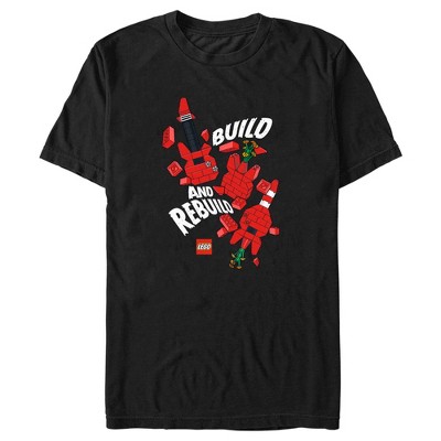 Juniors Womens Lego® Build And Rebuild T-shirt : Target