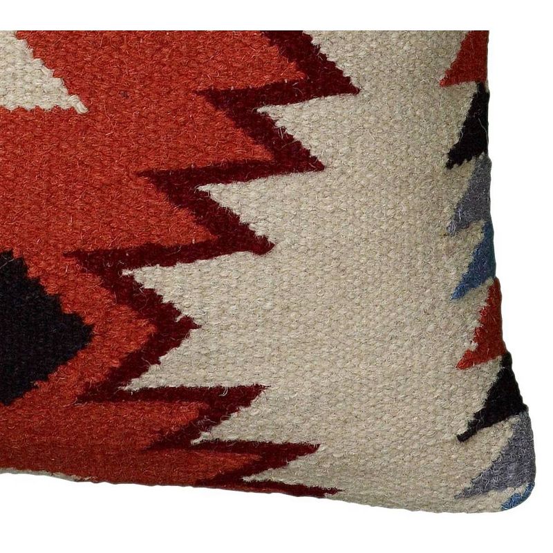18"x18" Southwestern Striped Square Throw Pillow - Rizzy Home, 4 of 7