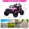 24V Kids Ride On Truck with Remote Control, 2 Seater Electric Car for Toddlers, 15.5" All-Terrain Wheels & 20" Seat - 4 of 4