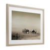 Stupell Industries The Herd Monochrome Horses Framed Print Under Glass - 2 of 4