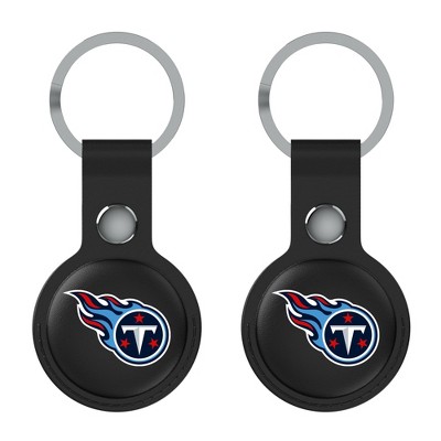 Keyscaper NFL AFC Teams Insignia Black Airtag Holder 2-Pack