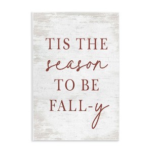Stupell Industries Rustic Seasonal Fall Wall Plaque Art - 1 of 4