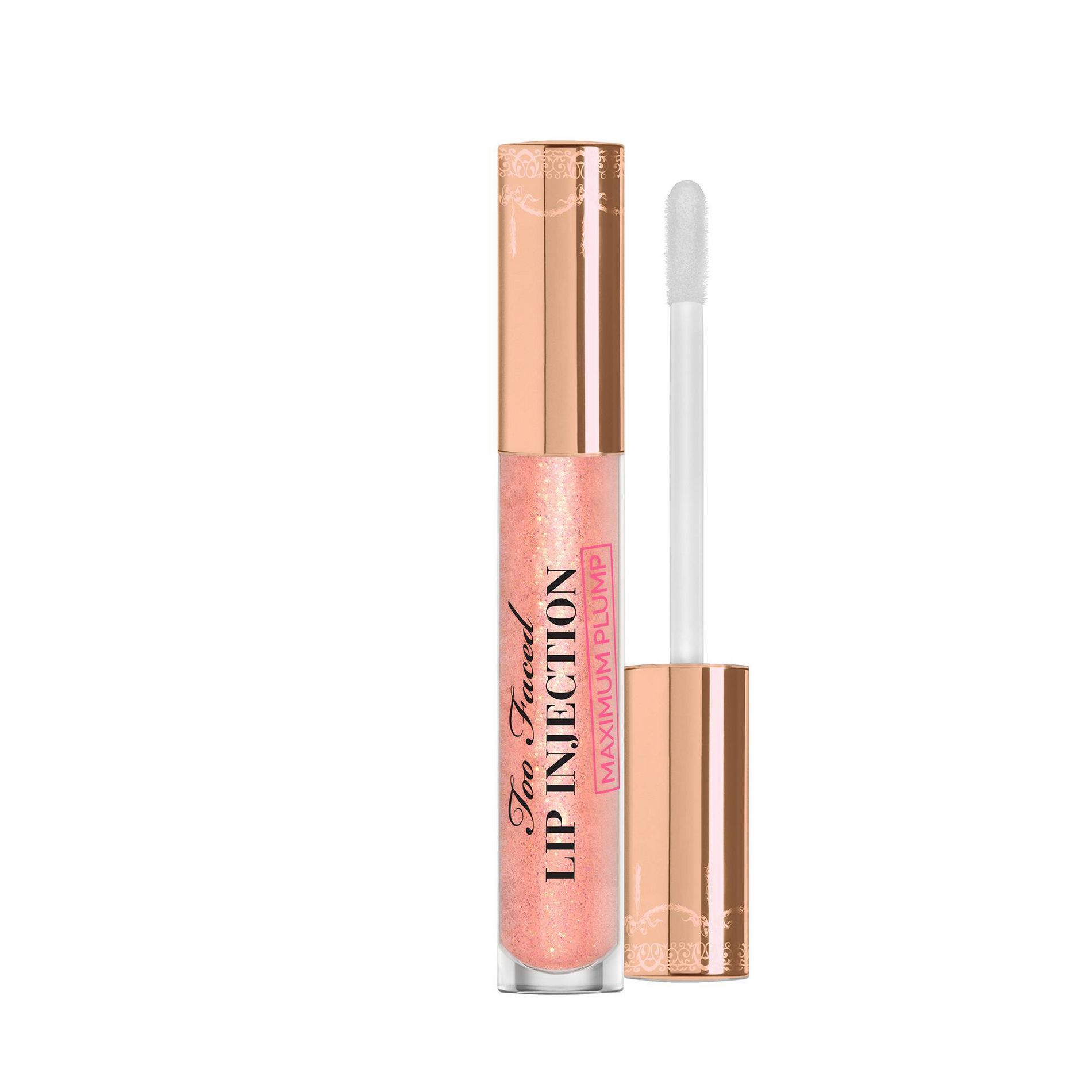 Too Faced Lip Injection Maximum Plump Extra Strength Hydrating Lip Plumper - Cotton Candy Kisses - 0.14 fl oz  - Ulta Beauty
