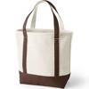 Lands' End Open Top Canvas Tote Bag - 4 of 4