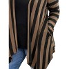 Women's Striped Cardigan - honeyme - 2 of 2