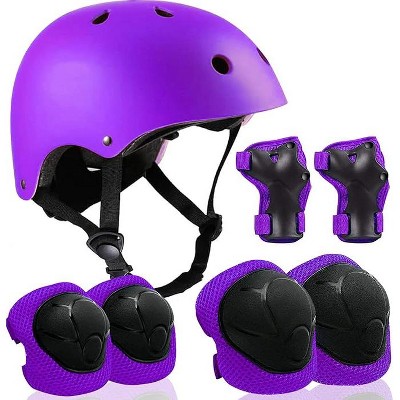 Evita Adjustable Helmet for Ages 5-16 Kids with Elbow Knee Wrist Pads