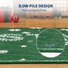 Christmas Snowflake Area Rug  Washable Soft Low Pile Non Slip Christmas Door Mat - 4 of 4