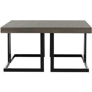 Amalya Coffee Table - FOX4253A - Dark Grey - Safavieh Couture - 1 of 4
