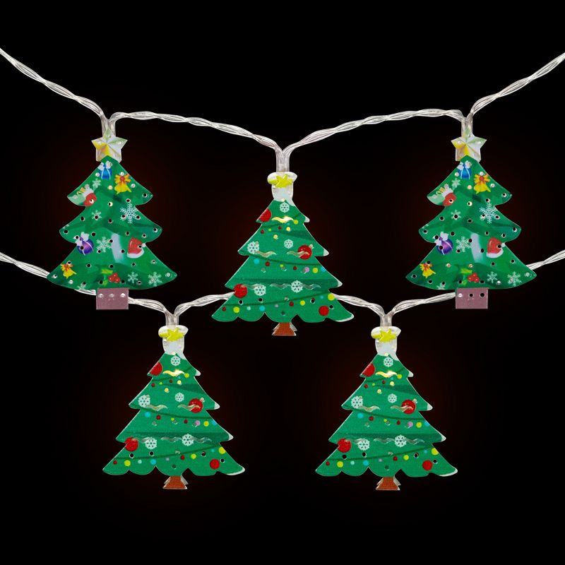 Northlight 10-Count LED Christmas Tree Fairy Lights, 5.5ft, Copper Wire, 3 of 7