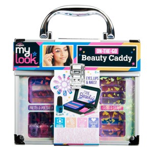 My Look All in one Beauty Caddy: Craft Activity Kit with Applicator & Nail Polish, Plastic Material - 1 of 4
