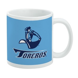 University of San Diego Toreros Ceramic Coffee Mug, Novelty Gift Mugs for Coffee, Tea and Hot Drinks, 11oz, White - 1 of 4