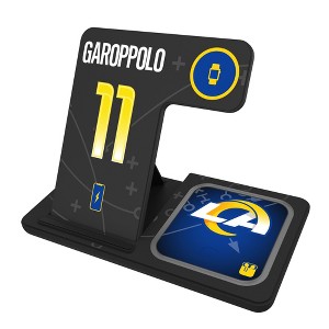 NFL Los Angeles Rams Players Game Tactic 15-Watt 3 in 1 Charging Station - 1 of 4