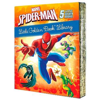 Spider-Man Little Golden Book Library (Marvel) - by  Various (Mixed Media Product)