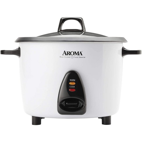 Aroma 4 Cup Pot Style Rice Cooker - White : Target