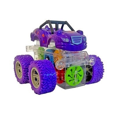 Big Time Toys Light Up Gear Car Purple