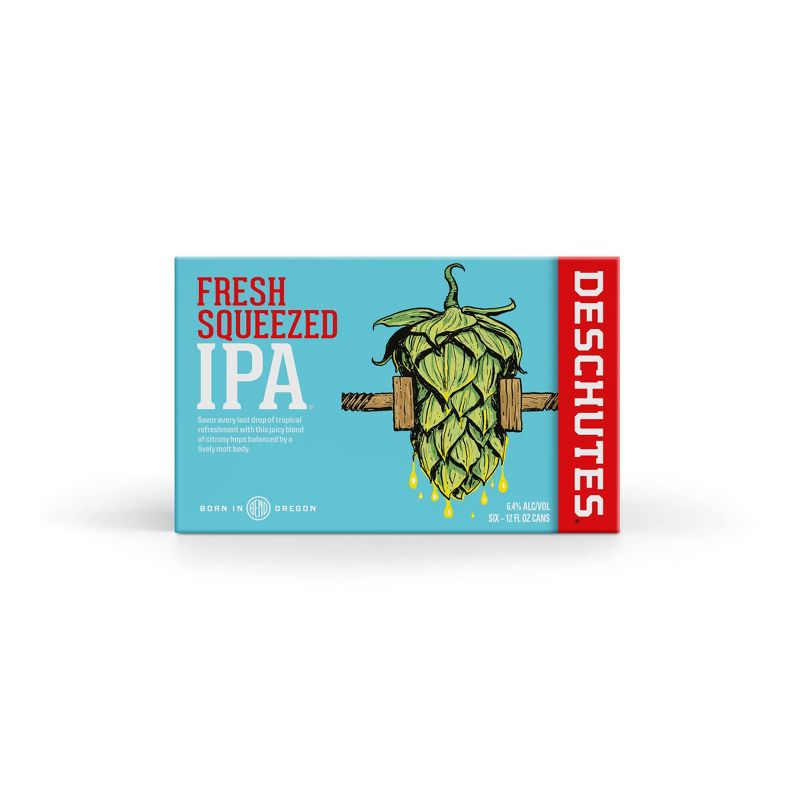 Deschutes Fresh Squeezed IPA Beer - 6pk/12 fl oz Cans, 3 of 6
