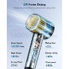 Hair Dryer with 160,000 RPM Brushless Motor, 200M Negative Ions, Low Noise, Includes Diffuser & Concentrator - Ideal for Home & Travel - 3 of 4