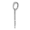 Black Bow Jewelry 14k White Gold Polished Cutout Butterfly Pendant, 16mm - 2 of 4