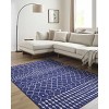 Hauteloom Scandi Navy All Over Pattern Rug - 2 of 4