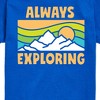 Boys' - Instant Message - Always Exploring Short Sleeve Graphic T-Shirt - 2 of 4