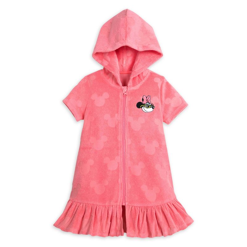Girls&#39; Minnie Mouse Swim Cover Up - Pink - Disney Store, 1 of 5